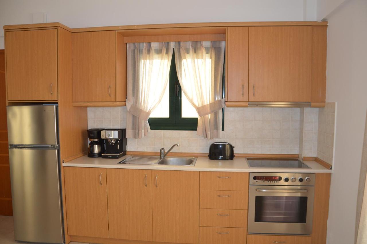 Sea Melody Apartments Stavromenos ภายนอก รูปภาพ